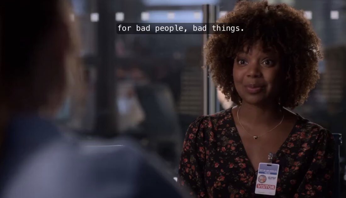 Then we see Meg talking about how Mr SOB was a magnet for bad people and things. Reminds me a lot of 4x09 when Lucifer says how everything he touches he ruins