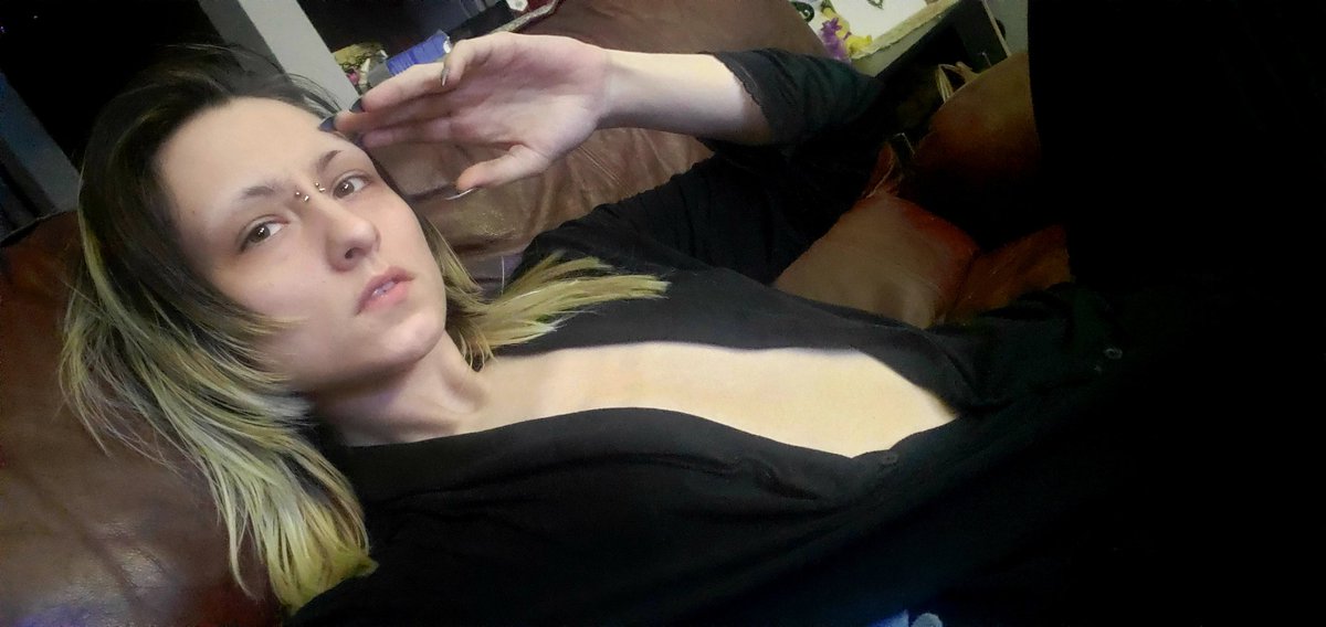 the_CosmicKing's tweet photo. It looks like I'll have lots of free time to work on my goals...
#nonbinary #agender #piercings #mua #cosplayer #doublebridge #selfie #confidence https://t.co/PCqL6yrr20