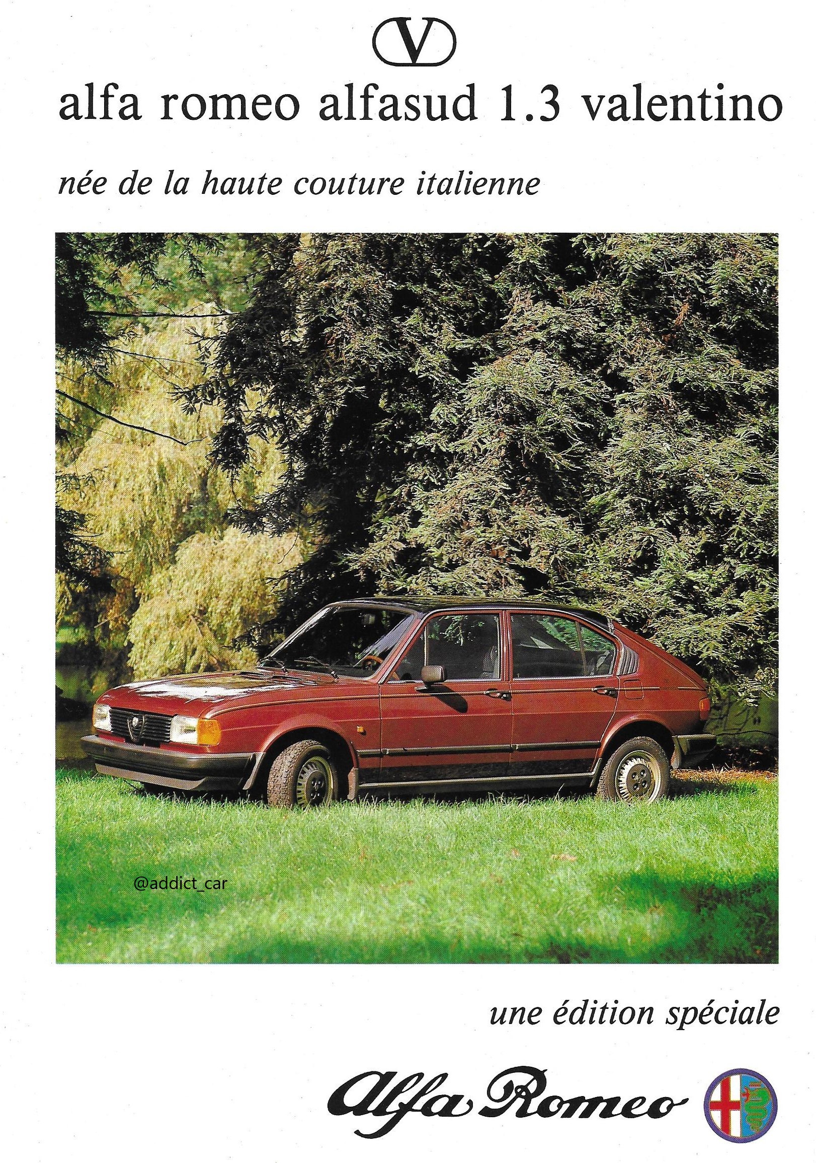 Car Brochure Addict on "On St Valentine's Day let's remember one of more unusual of the Alfa Romeo Alfasud. The bronze Valentino 1.3 saloon in this 1980 French leaflet