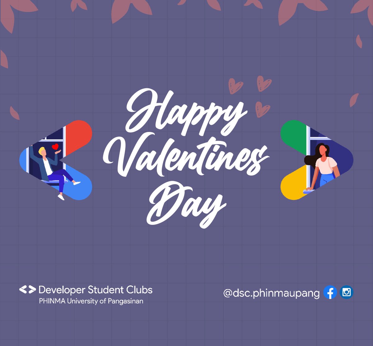 gdscphinmaupang's tweet photo. Roses are red,
Violets are blue,
People come in many shapes
And our favorite is YOU!

May love always rain down on you from above in gentle showers of joy, peace, and contentment. Happy Valentine’s Day 🙂❤️

Poster by Jiulieno Luis Orjalo https://t.co/MFamy8nQRe
