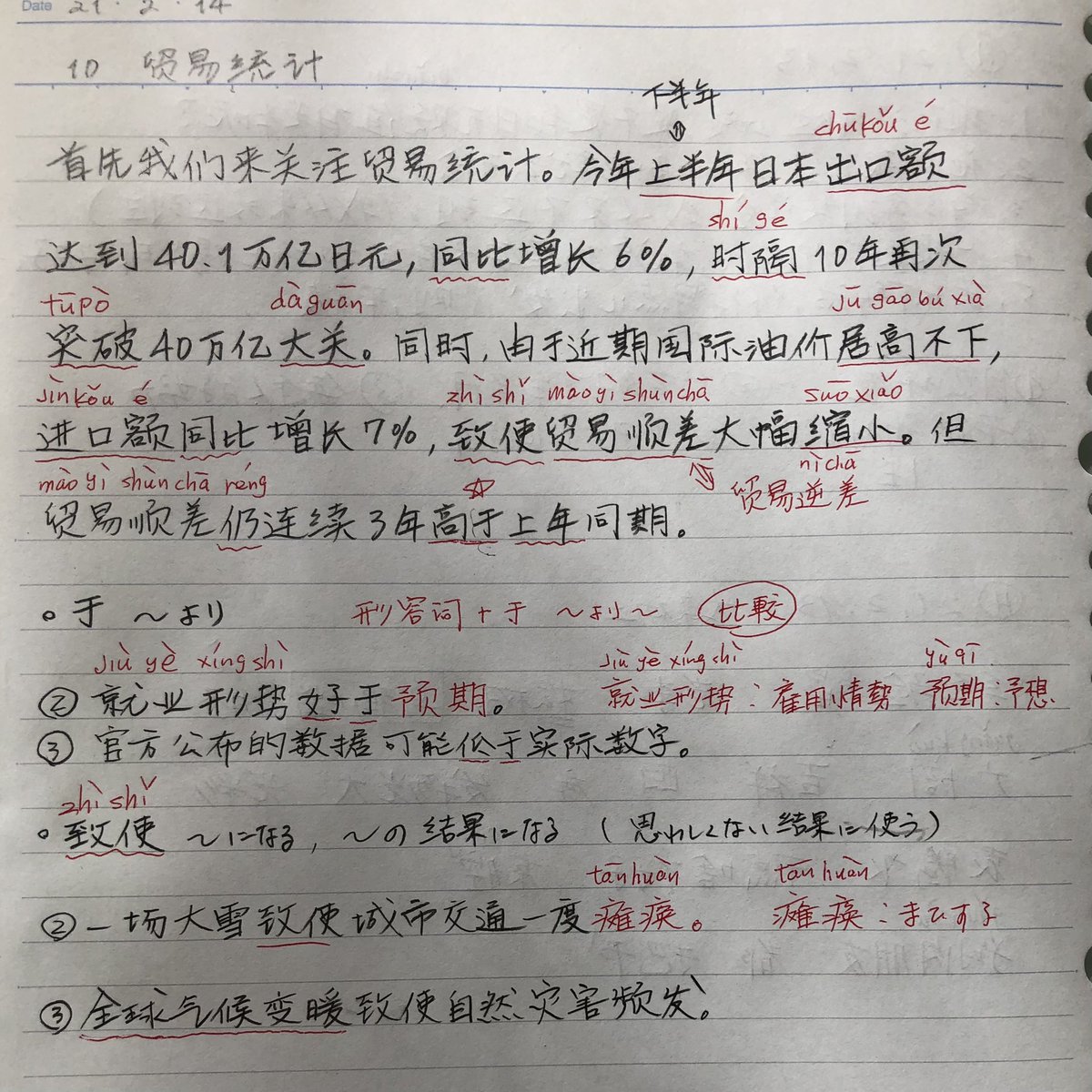 Yas Matsushita در توییتر 贸易统计 上半年 上半期 下半年 下半期 出口额e 輸出額 进口额e 輸入額 时隔 ぶりに 突破tupo 大关 の大台を突破する