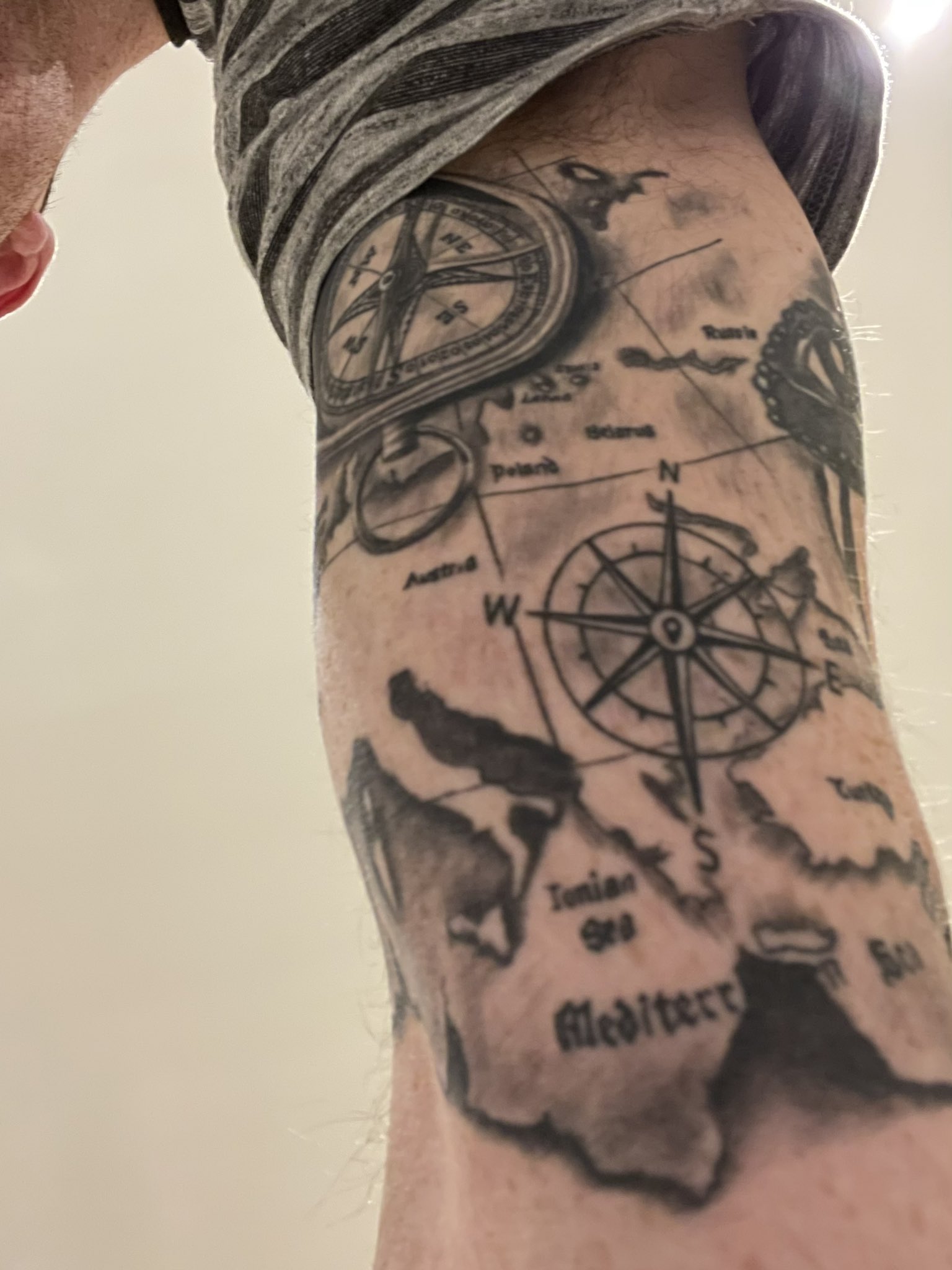 Black  Grey Arm Tattoo  Ashlee Wilson  TrueArtists