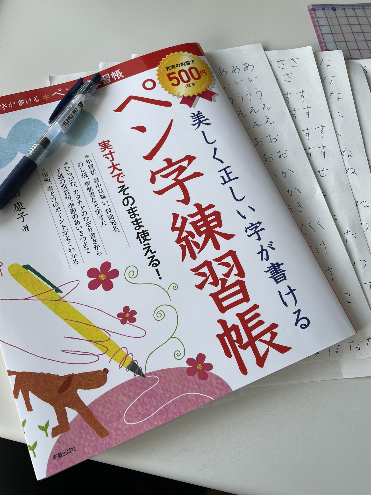 のが のがちゃんねる 私は昨夜ペン習字帳を引っ張り出してきて ひたすらひらがな練習してました 気持ちがスッとする 最近字が汚いので これを機に美文字目指して練習していく