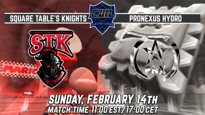 Our primetime playoff coverage takes us to a familiar matchup, but this time Square Table's Knights and ProNeXus Hydro face off in the Semifinals! Who will come out on top? Find out on twitch.tv/mariokartcentr…