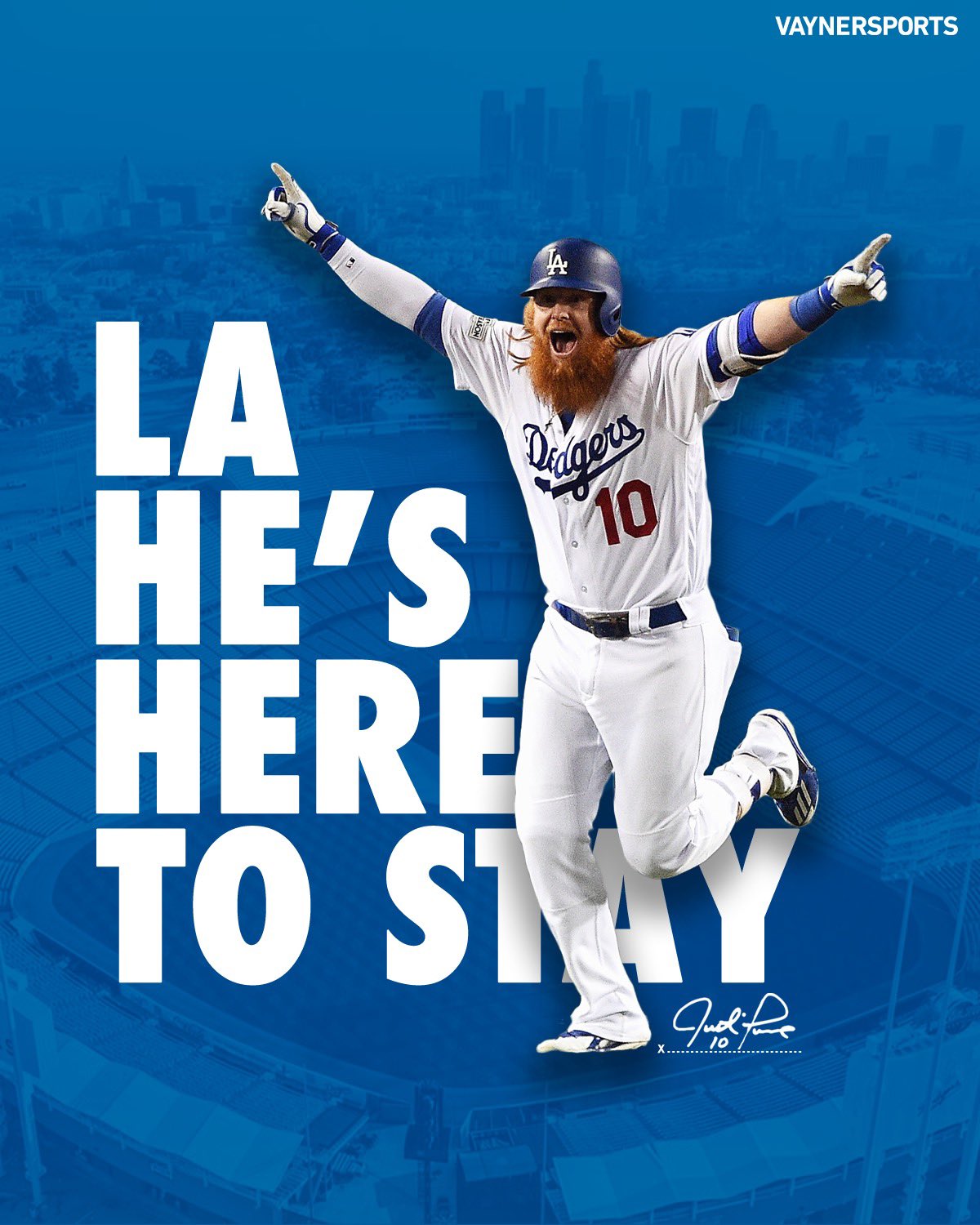 Los Angeles Dodgers' Justin Turner Lives His Y/N Moment With