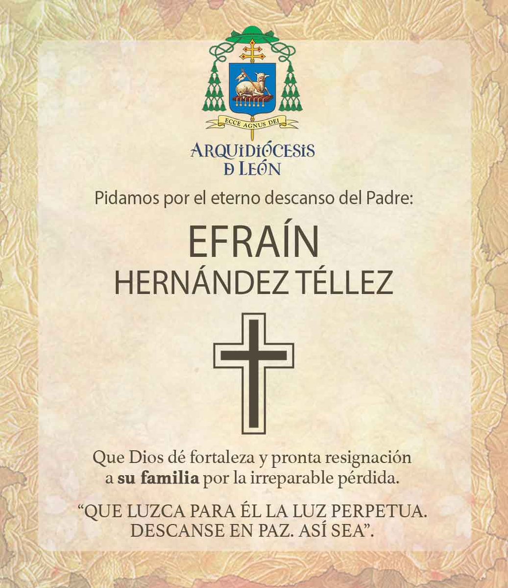 Dale, Señor, el descanso eterno, y luzca para él la luz perpetua
