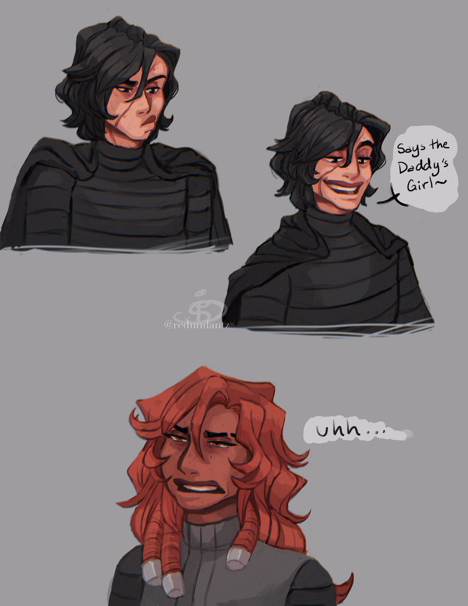 Bruh doesn't know how to trash talk ?
#starwars #oc 