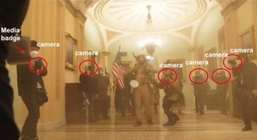Capitol building siege was totally staged by the Commie funded Progressives usurping our government. The guy with the horns is an actor, vegan, climate change activist, and shaman. He was hired to dress as a caveman at MAGA rallies, always had sign Q sent me, to mock us in media.