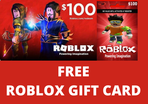 Get $100 Roblox Gift Card Giveaway!! Roblox gift card codes redeem!