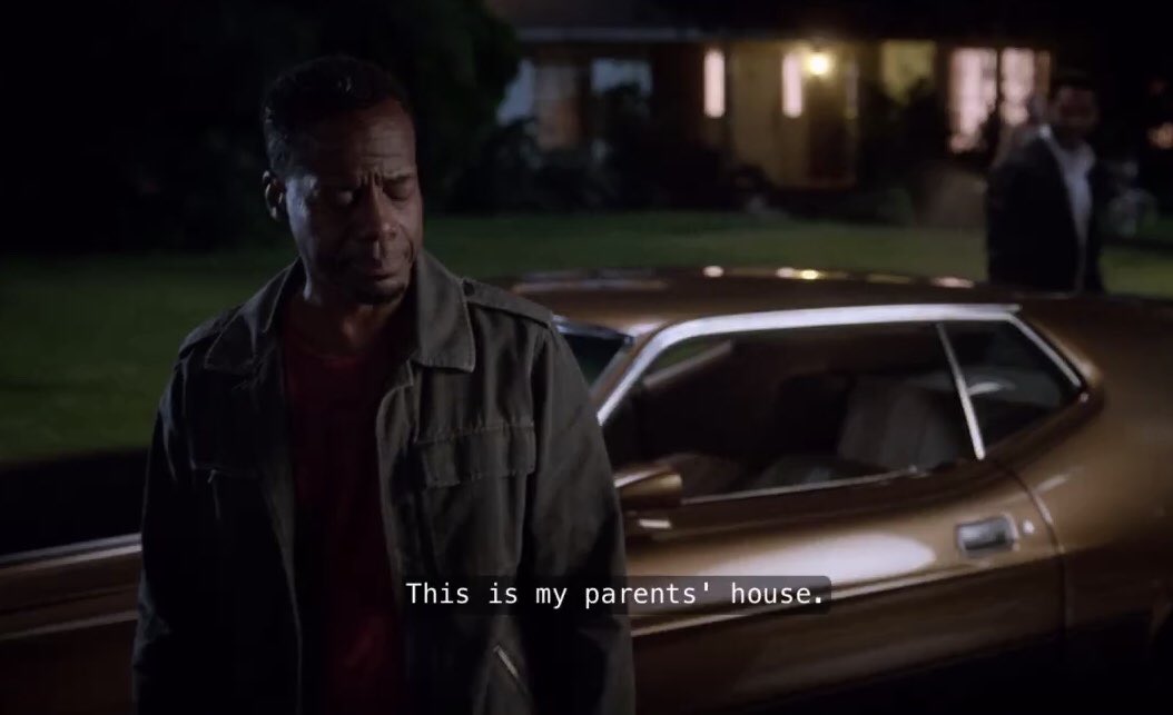 The similarities between the house for Mr SOB and Heaven for Luci are obvious*their parents’ house*the house they grey up *they’ve been gone a long time