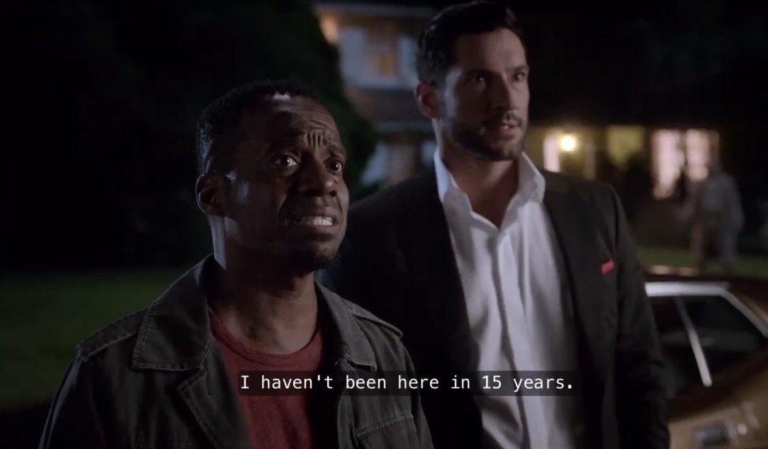 The similarities between the house for Mr SOB and Heaven for Luci are obvious*their parents’ house*the house they grey up *they’ve been gone a long time