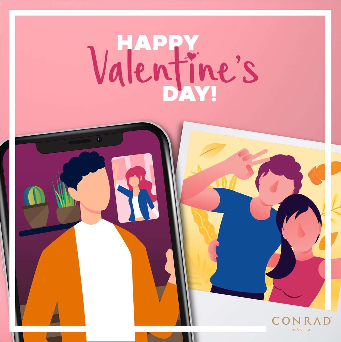 'Tis the season of love. Whether you're near or far, or staying connected online, we wish all you lovebirds a Happy Valentine's Day!  💞
