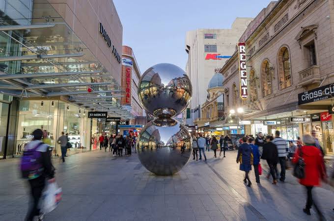 My town is like  #Sanditon because...Like the Sanditon coves, we have an iconic landmark: the Malls Balls!! Yes, a pair of balls in the middle of the mall...  #SaveSanditon  #SanditonPBS