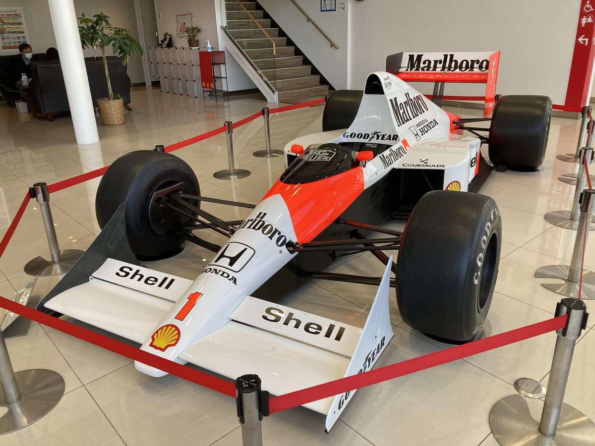 Kumi On Twitter Honda Cars 岩手中央 仙北南店にて 今日2月14まで展示中 マクラーレンhonda Mp4 5 A Sennaが乗ったマシン と信じて 興奮してた