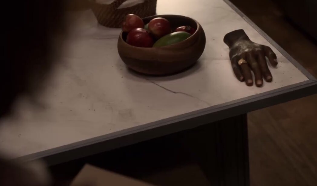 We see Mr. SOB’s hand in Meg’s house, and I think the most likely explanation for this is that Meg put the hand there. The killers would have no reason to