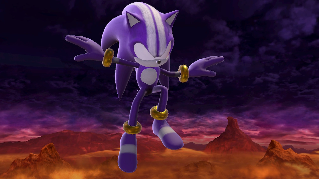 Gryz on X: Darkspine Sonic for my custom #SonicTheHedgehog mod in  #SuperSmashBrosUltimate #SmashBros  / X