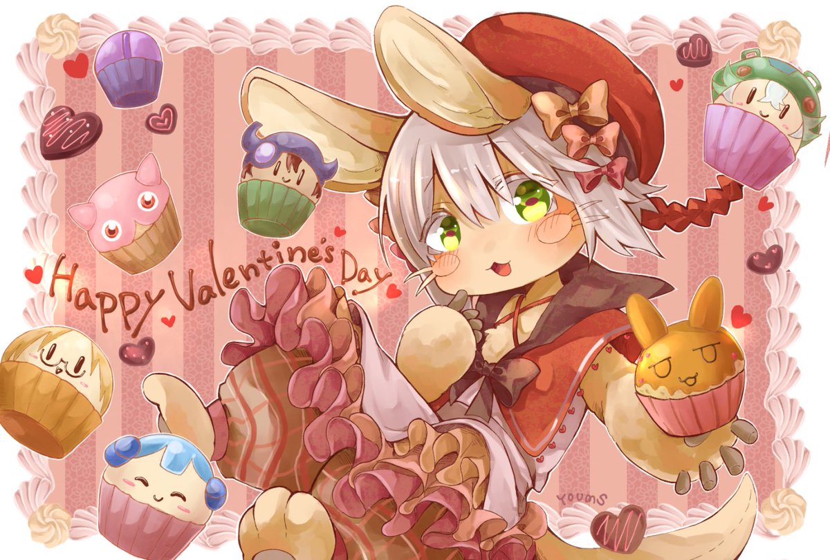 nanachi (made in abyss) furry animal ears green eyes 1other heart :3 looking at viewer  illustration images