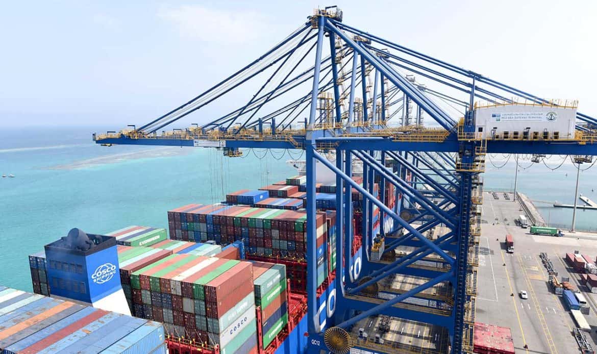 MarasiNews's tweet image. Public Investment Fund and with COSCO SHIPPING Ports Limited to become shareholders of RSGT. Each company will gain a shareholding of 20 per cent, for a total consideration of USD 280 million. #terminaloperator #logistics #cargo #container #port #finance #SaudiArabia #Jeddah #ME
