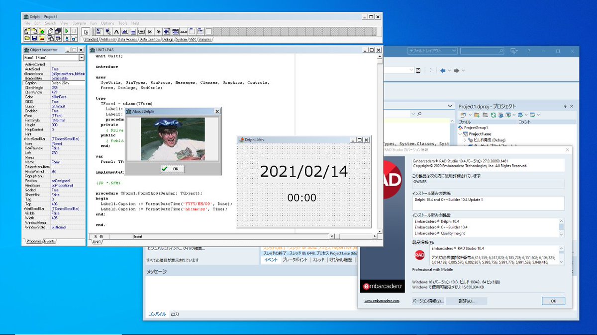 ht_deko's tweet image. Happy birthday Delphi! #Delphi26th