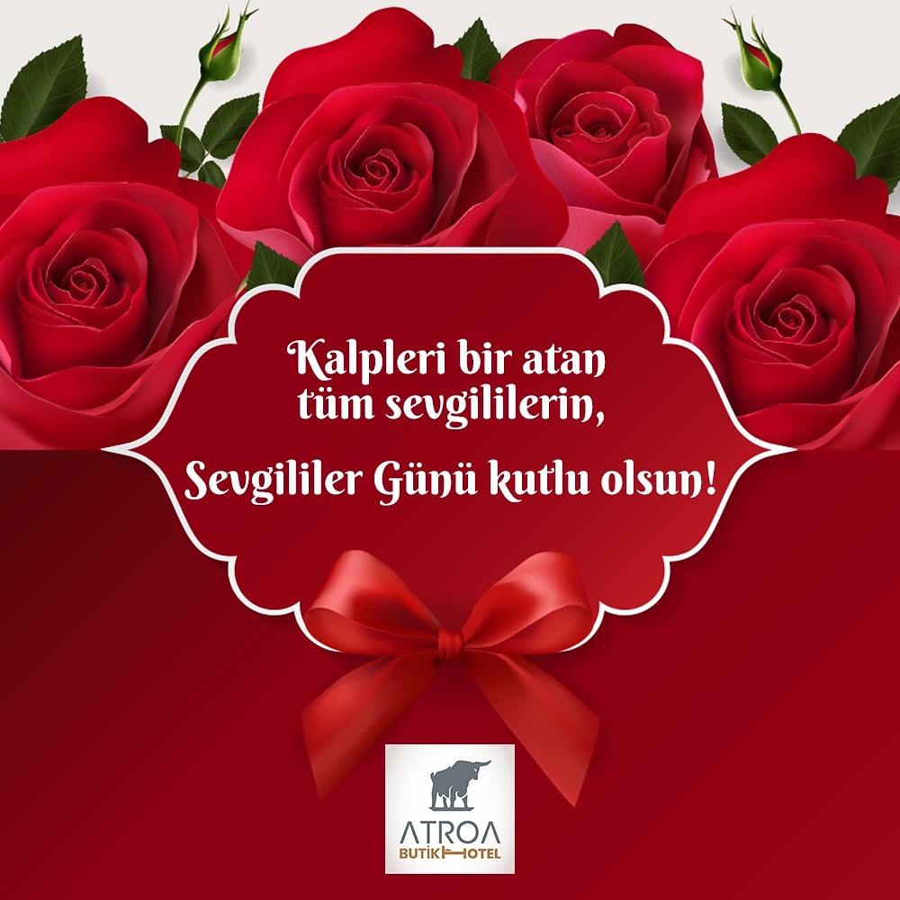 Kalpleri bir atan tüm sevgililerin,Sevgililer Günü kutlu olsun! #OtelAtroa #SevgililerGünü #Keşfet #SevgililerGünüHediyesi