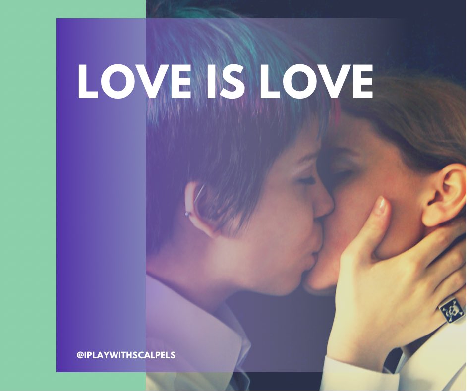 IScalpels's tweet photo. No one should ever be afraid to walk holding hands with the person they love 🌈💕

Happy Valentine’s Day ⚡️

#Iplaywithscalpels #LoveisLove #valentinesday2021 https://t.co/6Fjz704UET