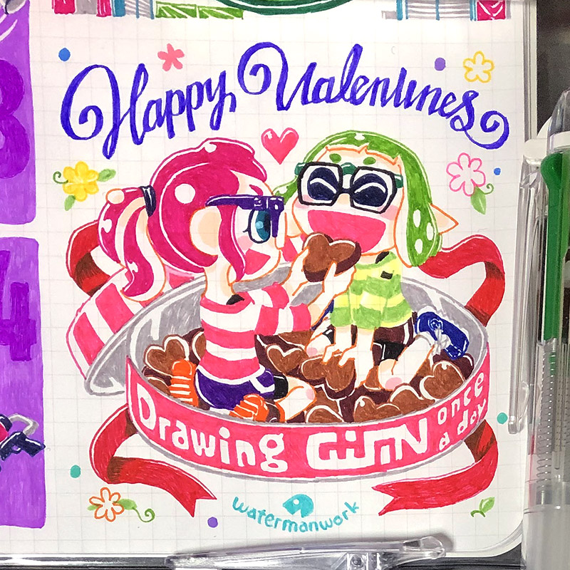 Twoucan しみずとしやす Watermanwork