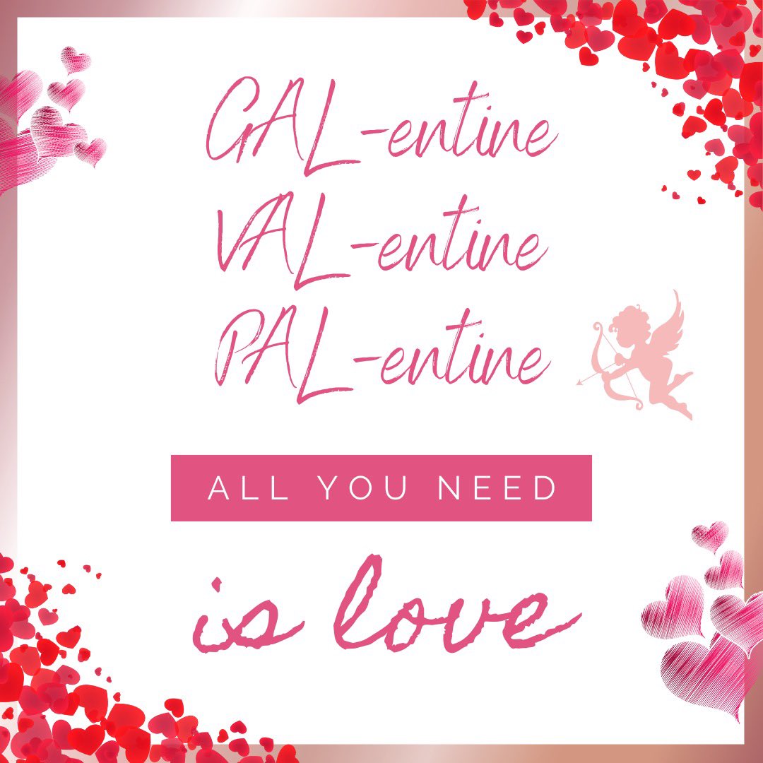 Have a wonderful ‘Tines’ day! Love your friend Isabella ❤️💋 #ValentinesDay #GalentinesDay #PALentinesDay #itsallaboutLove