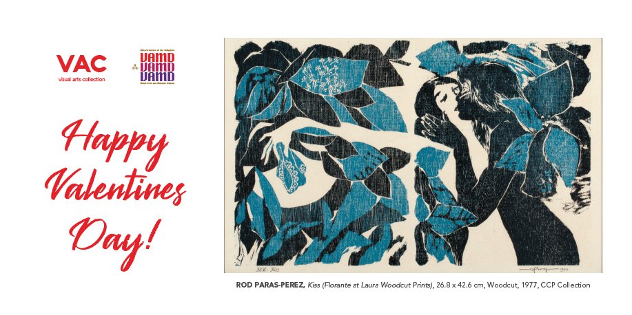 ccpvamd's tweet photo. Our galleries may be closed #HappyValentinesDay, but here's something from the CCP Visual Arts Collection to keep our hearts full in the meantime.
#ccp #ccpvamd #ccpmuseum #ccpvisualarts #culturalcenterph #culturalcenterofthephilippines #vamdcollections #ccpcollections https://t.co/Dpoj5bwuaf
