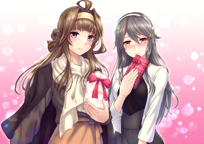 「haruna (kancolle) kongou (kancolle)」Fan Art(Latest)