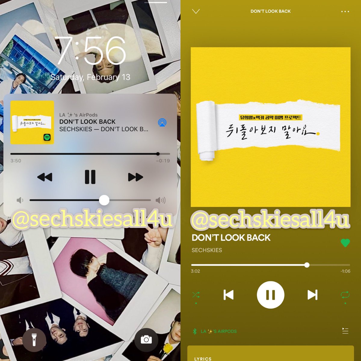 sechskiesall4u's tweet photo. Listen on spotify! ๐ https://t.co/Cng9HRMgHk
#SECHSKIES #์ ์คํค์ค #๋ค๋์๋ณด์ง๋ง์์ #๋ค๋์๋ณด์ง๋ง์์_์ํค๋ง๋ด์ #dontlookbackstreaming #๋ค๋ณด๋ง์ค๋ฐ์ธ์ฆ #SECHSKIES_DONTLOOKBACK https://t.co/oxvAghEStw