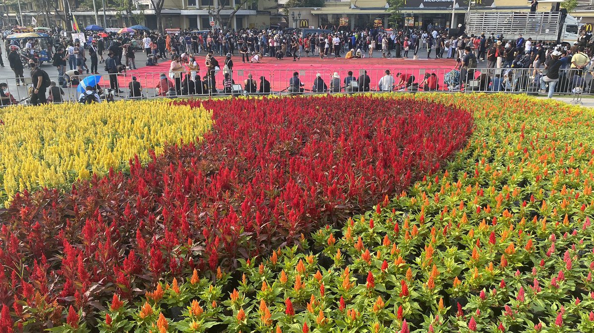 ของขายแนวใหม่คือหม้อแต่แบบเก่าอย่างเกิบประยุทธ์และน้องเป็ดยังอยู่ครบ  #ม็อบ13กุมภา