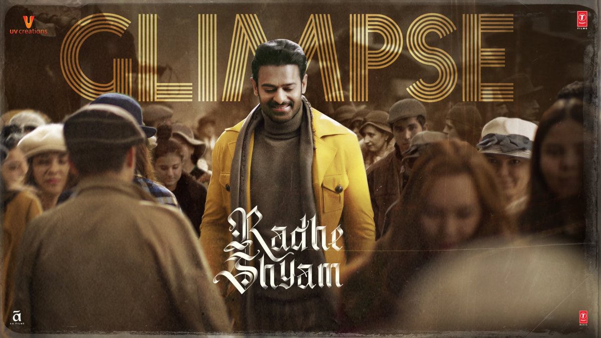 #RadheShyam In Cinemas On 30th July! 💥💥 #ValentinesWithRS

Telugu :- bit.ly/GlimpseRS_Telu…
Hindi :- bit.ly/GlimpseRS_Hindi
Tamil :- bit.ly/GlimpseRS_Tamil
Kannada :- bit.ly/GlimpseRS_Kann…
Malayalam :- bit.ly/GlimpseRS_Mala…

#Prabhas <a href="/hegdepooja/">Pooja Hegde</a> <a href="/TPHOffl/">Troll PRABHAS Haters ™</a> <a href="/director_radhaa/">Radhaa Krishna</a>
