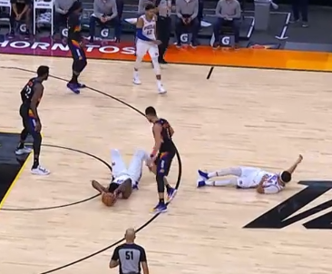 That's 2 All NBA level defenders and there's really nothing you can do about it