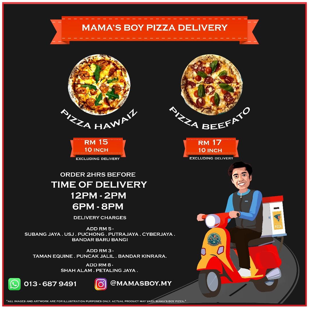 MamasboyMy's tweet image. HAPPY VALENTINE'S DAY 🧡 
SURPRISE YOUR VALENTINE'S WITH OUR PIZZA NOW! 🔥
VALENTINE'S DEALS
BEEFATO + BEEFATO- RM31.62 𝒇𝒓𝒐𝒎 R̶M̶3̶4̶
BEEFATO + HAWAIZ- RM 29.90 𝒇𝒓𝒐𝒎 R̶M̶3̶2̶
HAWAIZ + HAWAIZ- RM 27.90 𝒇𝒓𝒐𝒎 R̶M̶3̶0̶

LINK ON BIO TO ORDER
#ValentinesDay #HappyValentine