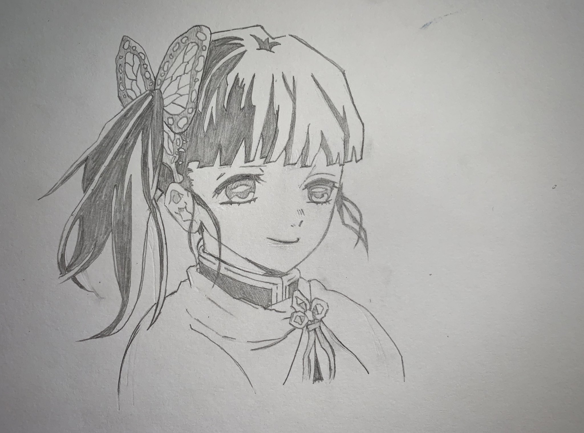 サマンサ なんで頭でっかちになるんでしょ テスト期間に来る描きたい衝動 やっぱり絵ムズいーーー 鬼滅の刃 鬼滅の刃 イラスト カナヲ T Co Hqbbajrvhb Twitter