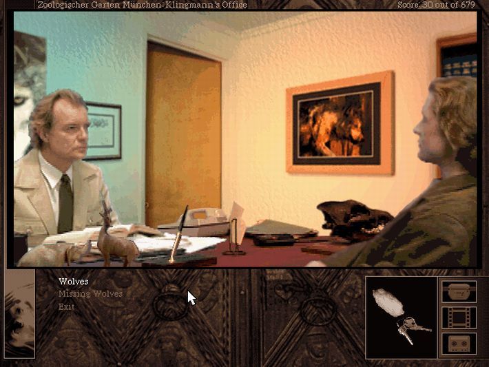 Gabriel Knight 2: The Beast Within ($3.89) - urban fantasy murder mysteries in munich! clunky FMV at the height of the era! werewolves! homoerotic subtext! homoerotic subtext werewolves! this game has it all, baby!  https://store.steampowered.com/app/49676...