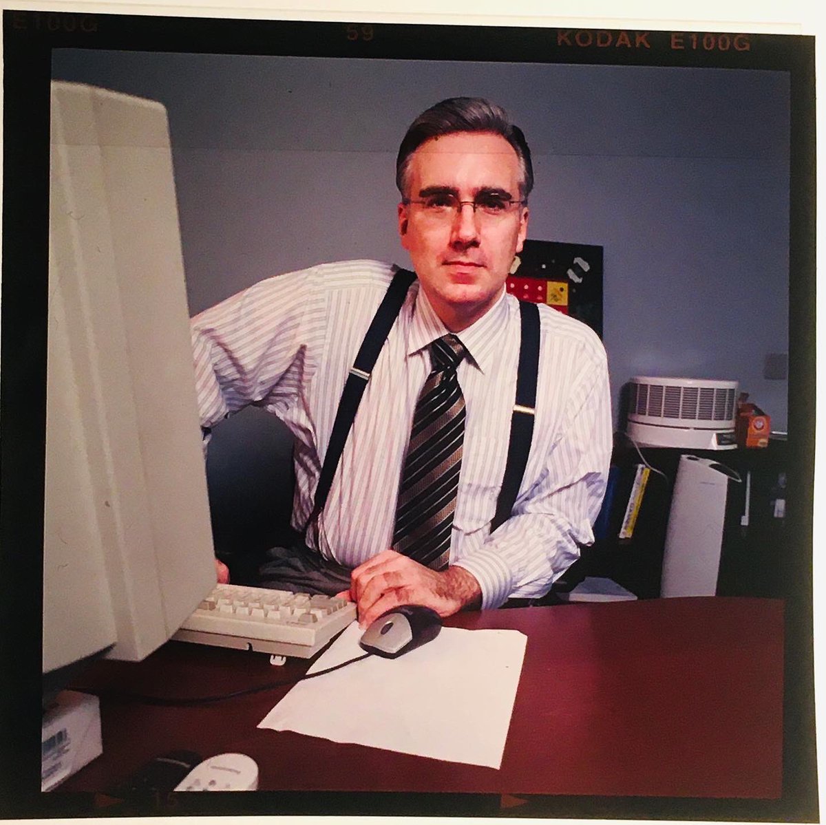 ninarobertsnyc's tweet photo. Going back, my pre-digital photos/slides/transparencies are a mess, but here are a few from back in the day: @KeithOlbermann, @TheRealJenBlue & @KirstenPowers, @benjaminbrafmam and #floydabrams. https://t.co/pysmjaz1LB