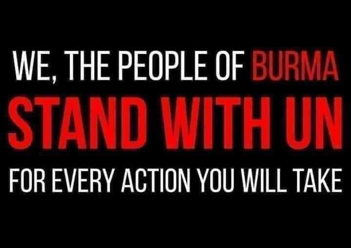 ဒီaccမှာ reply တွေ ပေးကြပါ 
US Armyကိုလက်ခံကြောင်း မြင်အောင်ပြောပေးကြပါ 
#WhatsHappeningInMyanmar 
#Feb14Coup