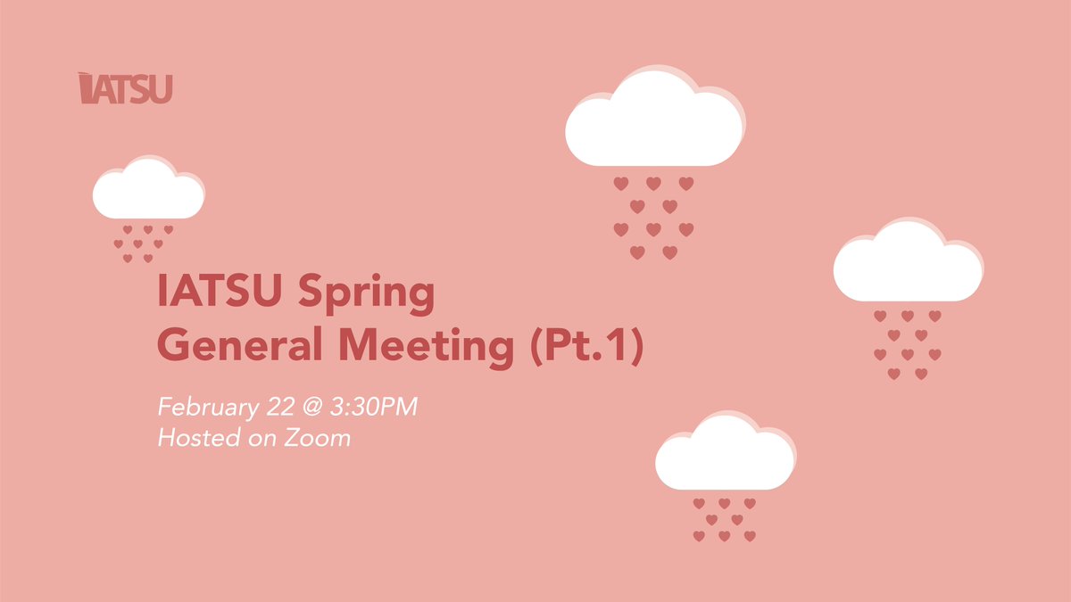 IATSU's tweet photo. Interested in being a part of IATSU’s EC next year? Join us at our upcoming Spring GM! We’ll be answering your questions and also discussing proposed changes to the IATSU constitution. 

RSVP via https://t.co/dNdmDCEqsm https://t.co/Qqf3Z9tDMi