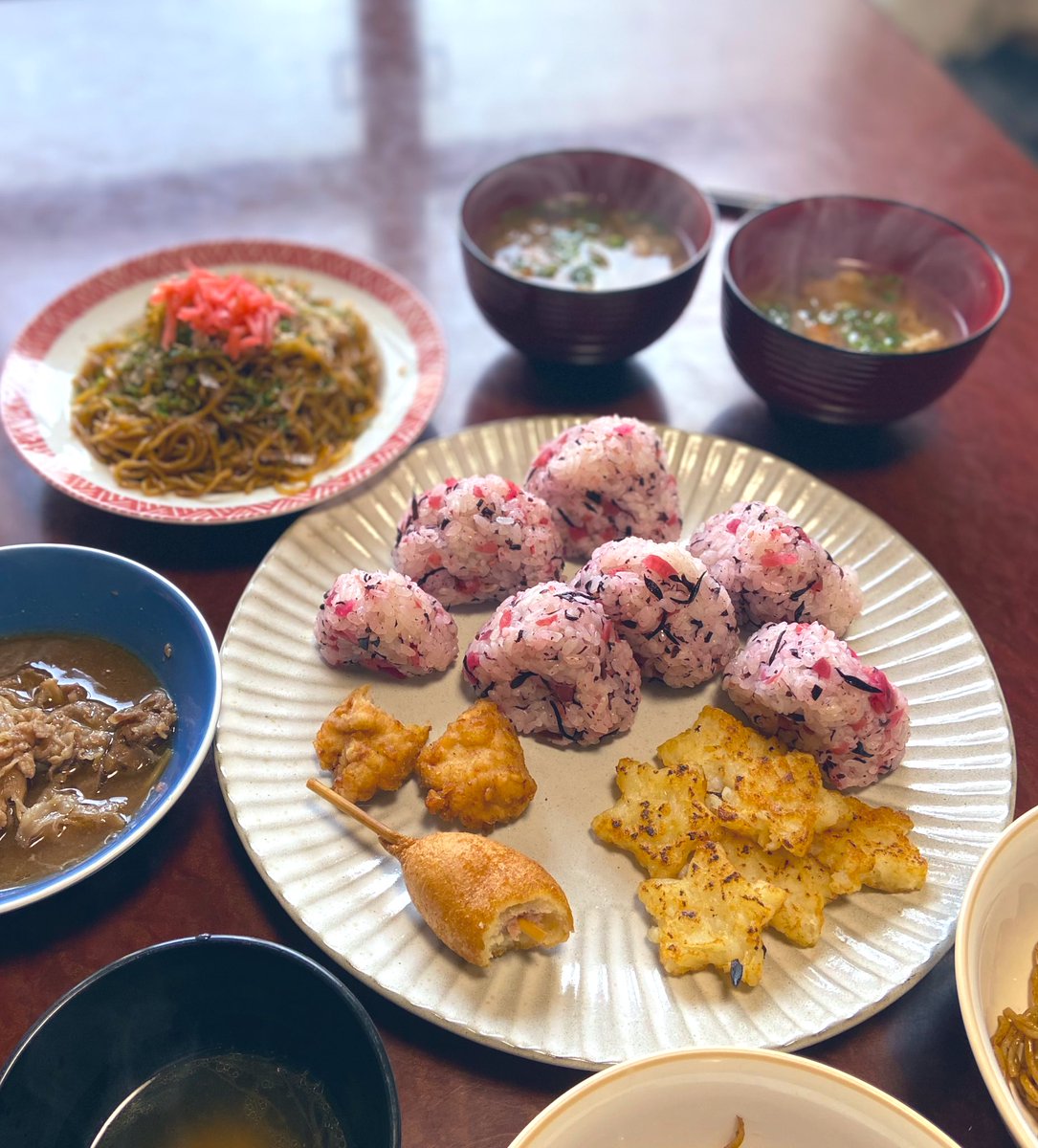ジョ お昼ご飯3日分 子供2人いる中でご飯作って食べて片付けるまでが壮絶な忙しさで毎回クタクタ おうちごはん お料理 お昼ご飯 年子育児 料理好き 料理記録