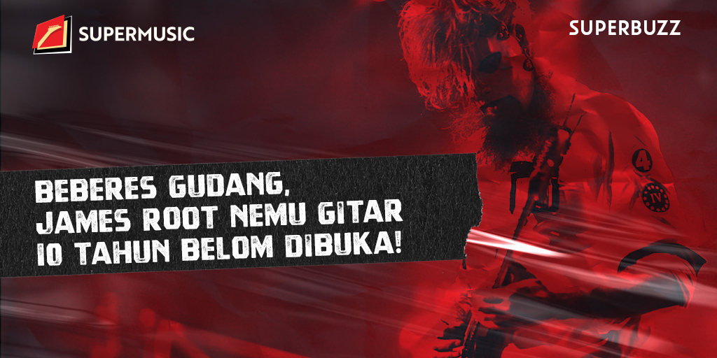 SuperMusic_ID's tweet photo. Salah satu pentolan Slipknot ini udah erat banget sama brand gitar Fender. Tanpa disadari, ternyata di gudangnya terdapat gitar Gibson Custom Shop yang belom dibuka olehnya. Bikin penasaran aja!

Coba sebutin gitar favorit Superfriends!
#SuperBuzz
#SUPERMUSIC
#JamesRoot https://t.co/OkGYMGhpWS