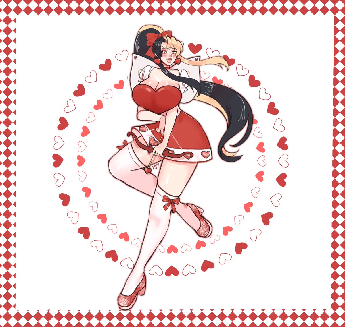 headin straight for your heart
like a bullet in the dark! ♡ 

happy valentine’s day from alene! cupidlene will shoot whoever you fancy and make sure they fall right for you!
( please no quotes! rts appreciated ~)