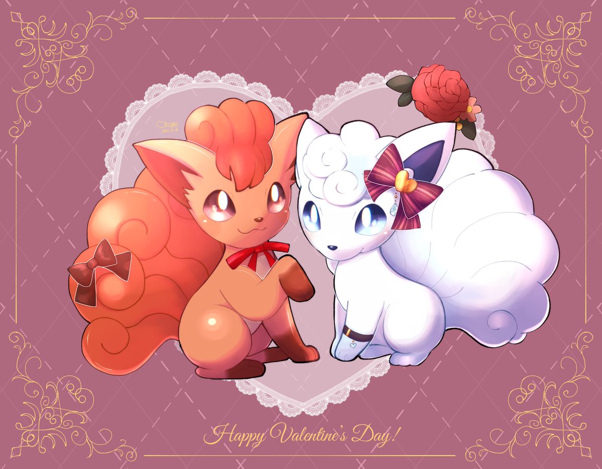 「Happy Valentine ?? 」|おこげのイラスト