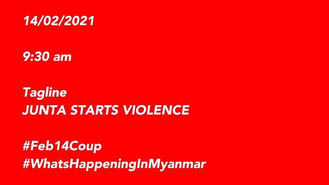 khinkhinyee6's tweet photo. ♦️We would like the US Military to intervene the Military Coup in Myanmar
♦️Only the US Military can help us now
♦️We welcome the US Military
@JoeBiden @POTUS @BarackObama @UN @ChannelNewsAsia @cnni
#saveMyanmar
#StopViolent https://t.co/llZ8ZbNjwz