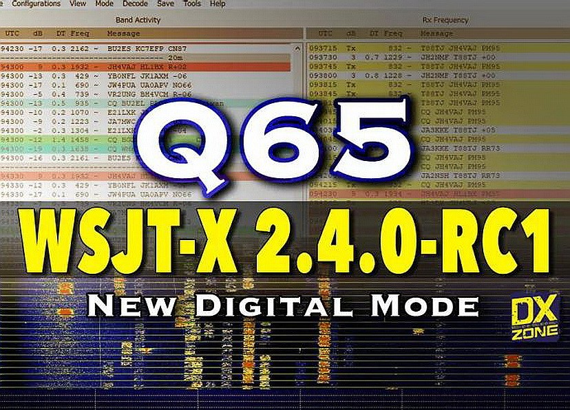 yo2ldk1's tweet photo. Q65.
Digital communications program WSJT-X 2.4.0, introduced a new digital protocol, Q65, for even more efficient communication with poor signal-to-noise ratio.
 Q65 the best among all other WSJT-X modes.
Q65 is especially effective for tropospheric, ionospheric and EME comm
. https://t.co/IpbEOGkLAJ
