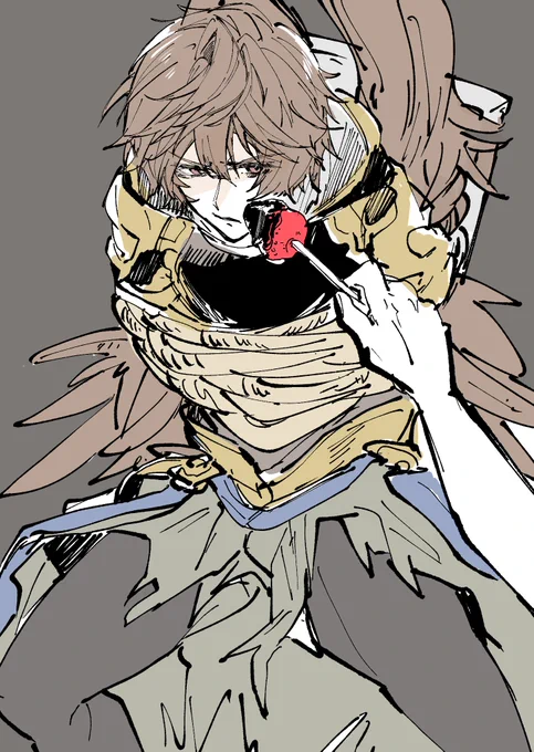 仲間ならチョコ食ってもらわねぇとなァ……? 