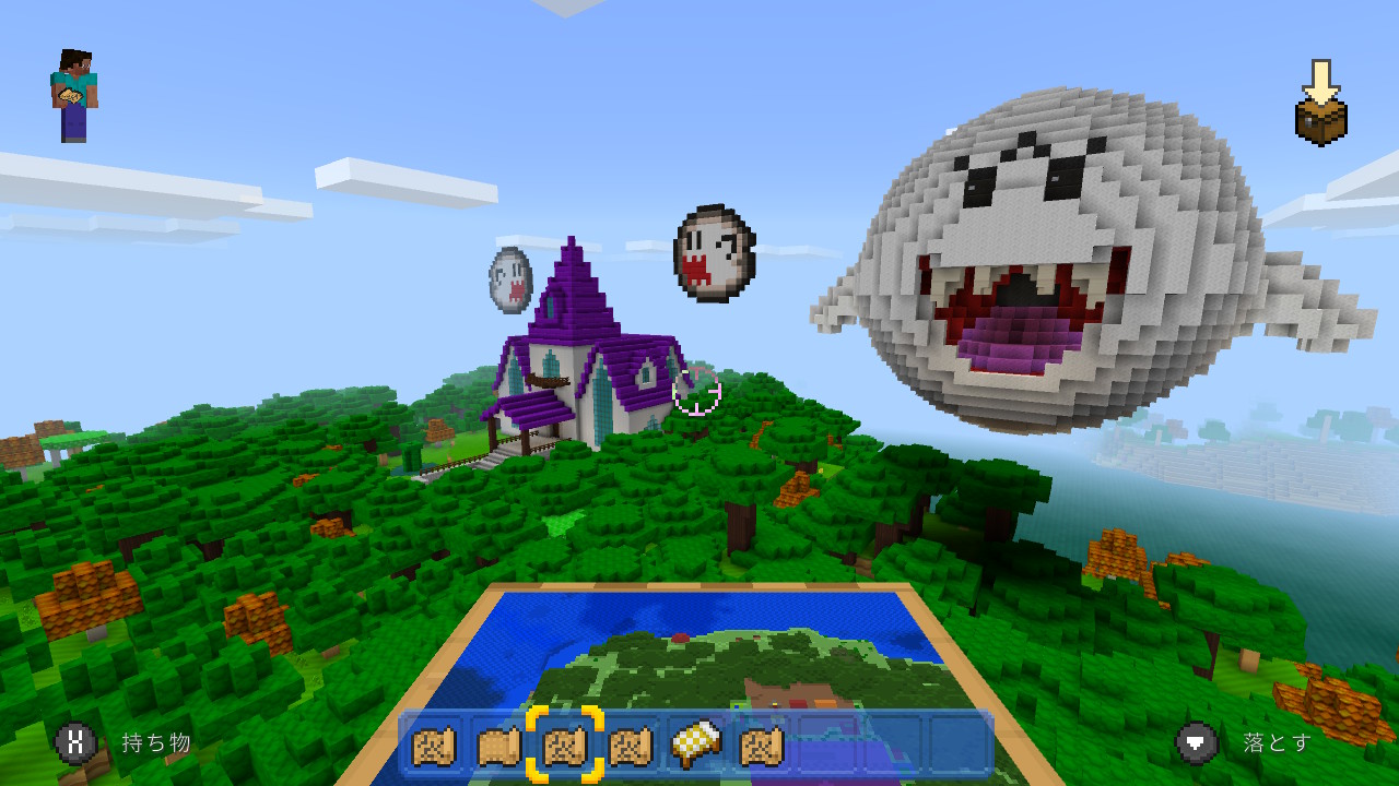 マッスル くるみ Minecraft マイクラ マインクラフト Nintendoswitch マイクラのマリオ クリエイティブで地図作った ホントによくできてる T Co Jrjqbwxir4 Twitter