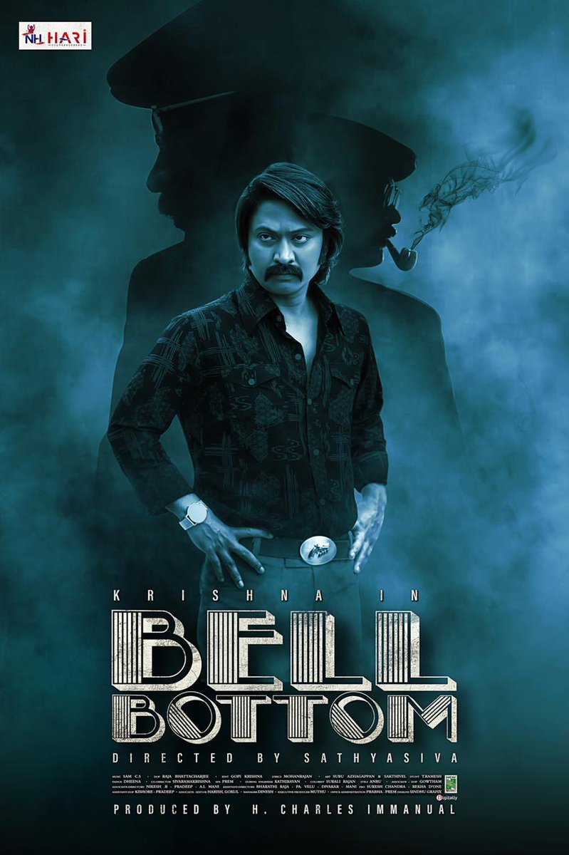 Kirukiee's tweet photo. Here's the first look of super-cool entertainer #BellBottom

#BellBottomFirstLook #HBDKrishna #HappyBirthdayKrishna

@NHSilverScreen @Actor_Krishna @Mahima_Nambiar @Sathyasivadir @HCharlesimman @SamCSmusic @DoneChannel1 @digitallynow @NewMusicIndia https://t.co/h3Ng4vHM9U