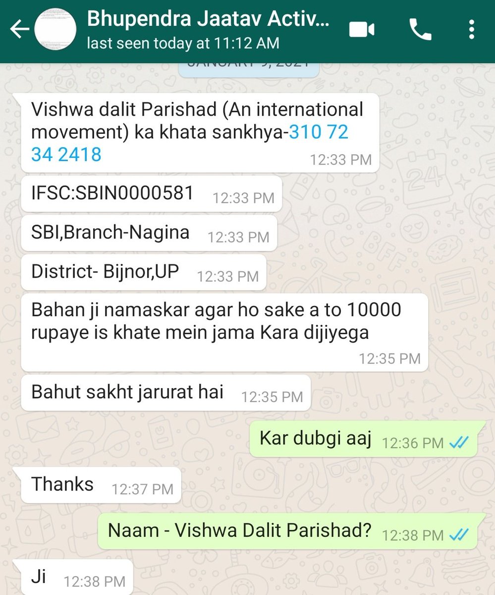 Bhupendra Jaatav is an activist from UP who actively takes these fraud cases to court. Sewa Nyaya helps him often. If you want to support his work, his direct bank account details are here: