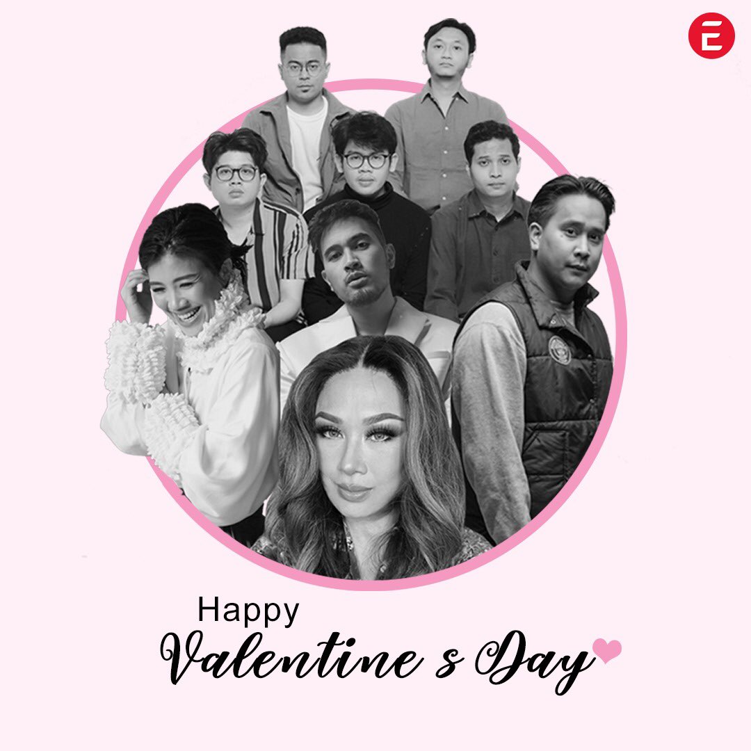 Happy Valentine’s Day everyone!❤️❤️ 

#EmotionEntertainment #TitiDJ #BenSihombing #AdrianKhalif #JuicyLuicy #AgathaSuci #valentinesday2021